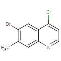 CAS: 1189106-57-7 | OR42034 | 6-Bromo-4-chloro-7-methylquinoline
