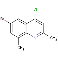CAS: 1153002-90-4 | OR42038 | 6-Bromo-4-chloro-2,8-dimethylquinoline