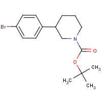 CAS: 769944-73-2 | OR42045 | tert-Butyl 3-(4-bromophenyl)piperidine-1-carboxylate