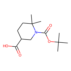 CAS: 1269755-64-7 | OR42056 | 6,6-Dimethylpiperidine-3-carboxylic acid, N-BOC protected