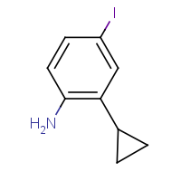 CAS: 1704065-05-3 | OR42059 | 2-Cyclopropyl-4-iodoaniline