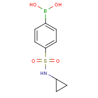 CAS: 871329-67-8 | OR4214 | 4-(N-Cyclopropylsulphamoyl)benzeneboronic acid
