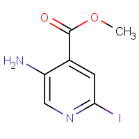 CAS: 1242268-28-5 | OR42140 | Methyl 5-amino-2-iodoisonicotinate