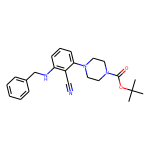 CAS: 1242268-05-8 | OR42144 | 4-[3-(Benzylamino)-2-cyanophenyl]piperazine, N1-BOC protected