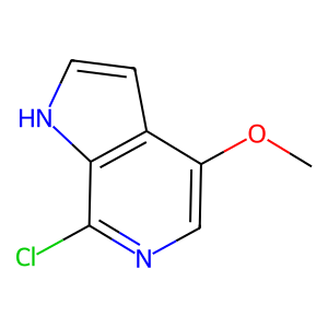 CAS: 446284-32-8 | OR42201 | 7-Chloro-4-methoxy-1H-pyrrolo[2,3-c]pyridine