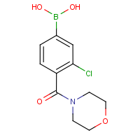 CAS: 850589-49-0 | OR4223 | 3-Chloro-4-(morpholine-4-carbonyl)benzeneboronic acid