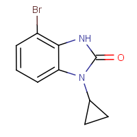 CAS: 1416714-00-5 | OR42259 | 4-Bromo-1-cyclopropyl-1,3-dihydro-2H-benzimidazol-2-one