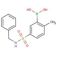 CAS:871329-73-6 | OR4234 | 5-(N-Benzylsulphamoyl)-2-methylbenzeneboronic acid