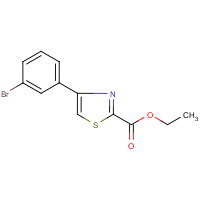 CAS: 871673-11-9 | OR43538 | Ethyl 4-(3-bromophenyl)-1,3-thiazole-2-carboxylate