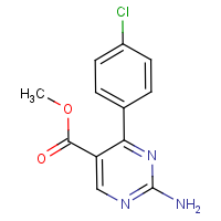 CAS: 1133115-56-6 | OR43576 | Methyl 2-amino-4-(4-chlorophenyl)pyrimidine-5-carboxylate