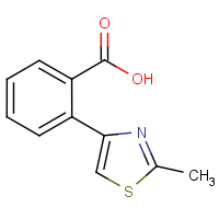 CAS: 65032-66-8 | OR43586 | 2-(2-Methyl-1,3-thiazol-4-yl)benzoic acid