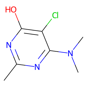 CAS: 1135283-12-3 | OR43607 | 5-Chloro-4-(dimethylamino)-6-hydroxy-2-methylpyrimidine