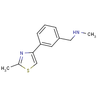CAS: 852180-43-9 | OR4361 | N-Methyl-1-[3-(2-methyl-1,3-thiazol-4-yl)phenyl]methylamine