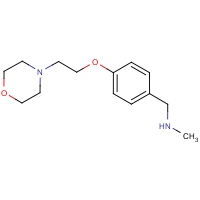 CAS: 852180-77-9 | OR4369 | N-Methyl-1-{4-[2-(morpholin-4-yl)ethoxy]phenyl}methylamine