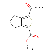 CAS: 1414377-89-1 | OR43693 | Methyl 3-acetyl-5,6-dihydro-4H-cyclopenta[c]thiophene-1-carboxylate