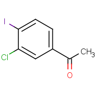 CAS: 149936-78-7 | OR43694 | 1-(3-Chloro-4-iodophenyl)ethan-1-one