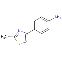 CAS: 25021-49-2 | OR4380 | 4-(2-Methyl-1,3-thiazol-4-yl)aniline