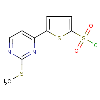 CAS:175202-76-3 | OR4397 | 5-[2-(Methylsulphanyl)pyrimidin-4-yl]thiophene-2-sulphonyl chloride