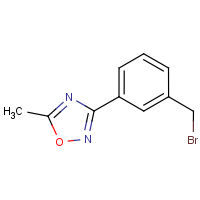 CAS: 253273-90-4 | OR4411 | 3-[3-(Bromomethyl)phenyl]-5-methyl-1,2,4-oxadiazole