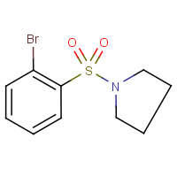 CAS: 929000-58-8 | OR4441 | 1-[(2-Bromophenyl)sulphonyl]pyrrolidine