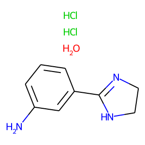 CAS: 833486-96-7 | OR4450 | 3-(4,5-Dihydro-1H-imidazol-2-yl)aniline hydrate dihydrochloride