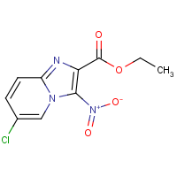 CAS: 67625-30-3 | OR450072 | Ethyl 6-chloro-3-nitroimidazo[1,2-a]pyridine-2-carboxylate