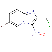 CAS: 708213-35-8 | OR450074 | 6-Bromo-2-(chloromethyl)-3-nitroimidazo[1,2-a]pyridine
