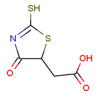 CAS:701-23-5 | OR450085 | (2-Mercapto-4-oxo-4,5-dihydro-1,3-thiazol-5-yl)acetic acid