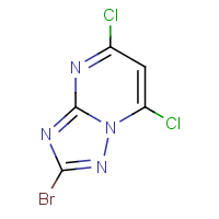 CAS:2145074-54-8 | OR450090 | 2-Bromo-5,7-dichloro[1,2,4]triazolo[1,5-a]pyrimidine