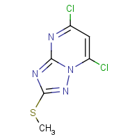 CAS:1374306-27-0 | OR450091 | 5,7-Dichloro-2-(methylthio)-[1,2,4]triazolo[1,5-a]pyrimidine
