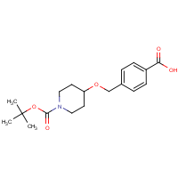 CAS: 934570-52-2 | OR45010 | 4-({[1-(tert-Butoxycarbonyl)piperidin-4-yl]oxy}methyl)benzoic acid