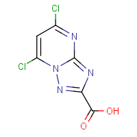 CAS:  | OR450127 | 5,7-Dichloro[1,2,4]triazolo[1,5-a]pyrimidine-2-carboxylic acid