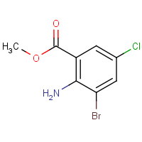 CAS:101080-36-8 | OR450137 | Methyl 2-amino-3-bromo-5-chlorobenzoate