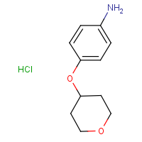 CAS: 917483-71-7 | OR451048 | 4-[(Tetrahydro-2H-pyran-4-yl)oxy]aniline hydrochloride