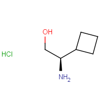 CAS: 1259608-21-3 | OR451077 | (2R)-2-Amino-2-cyclobutylethan-1-ol hydrochloride
