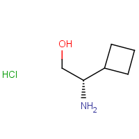 CAS: 1259702-72-1 | OR451078 | (2S)-2-Amino-2-cyclobutylethan-1-ol hydrochloride
