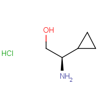CAS: 1270290-36-2 | OR451119 | (2R)-2-Amino-2-cyclopropylethan-1-ol hydrochloride