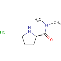 CAS: 149596-90-7 | OR451187 | (S)-N,N-Dimethyl-2-pyrrolidinecarboxamide hydrochloride