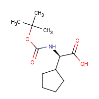 CAS:156881-63-9 | OR451209 | Boc-(R)-2-Cyclopentylglycine