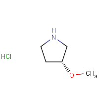 CAS: 474707-30-7 | OR451217 | (R)-3-Methoxypyrrolidine hydrochloride