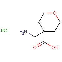 CAS: 1485427-12-0 | OR451224 | 4-(Aminomethyl)tetrahydro-2H-pyran-4-carboxylic acid hydrochloride