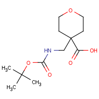 CAS:946761-11-1 | OR451225 | 4-[(Boc-amino)methyl]tetrahydro-2H-pyran-4-carboxylic acid