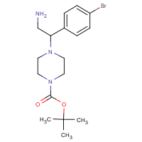 CAS: 1018544-60-9 | OR451240 | 1-Boc-4-(2-amino-1-(4-bromophenyl)ethyl)piperazine