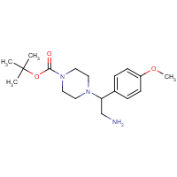 CAS: 444892-61-9 | OR451241 | 2-(N-Boc-piperazino)-2-(4-methoxyphenyl)ethylamine
