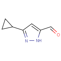 CAS:1284220-47-8 | OR451446 | 3-Cyclopropyl-1H-pyrazole-5-carbaldehyde