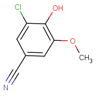 CAS:5485-88-1 | OR451461 | 3-Chloro-4-hydroxy-5-methoxybenzonitrile