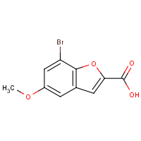 CAS: 875830-98-1 | OR45167 | 7-Bromo-5-methoxybenzofuran-2-carboxylic acid