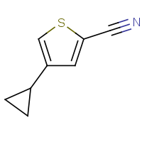 CAS:1823927-97-4 | OR45202 | 4-(Cyclopropyl)thiophene-2-carbonitrile