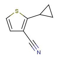 CAS: 2654087-86-0 | OR45204 | 2-(Cyclopropyl)thiophene-3-carbonitrile