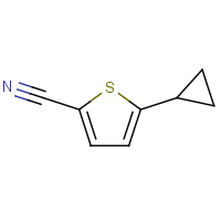 CAS: 1823928-25-1 | OR45209 | 5-(Cyclopropyl)thiophene-2-carbonitrile